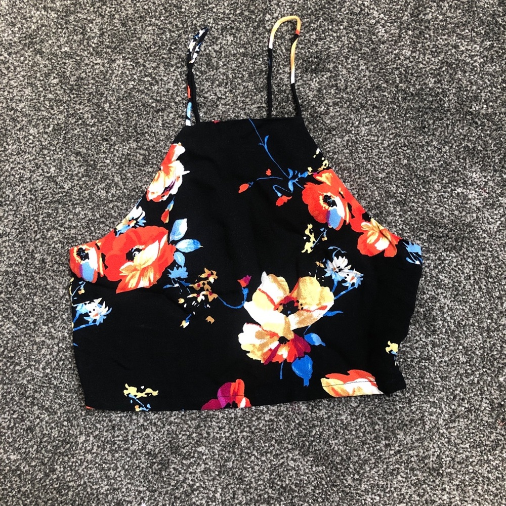 House of Harlow 1960 Pacsun Crop Top Floral